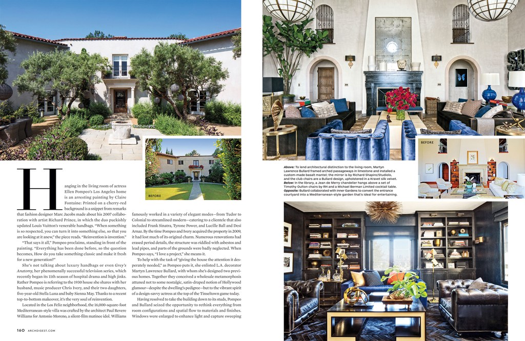 Atelier Management News Roger Davies for Architectural Digest with