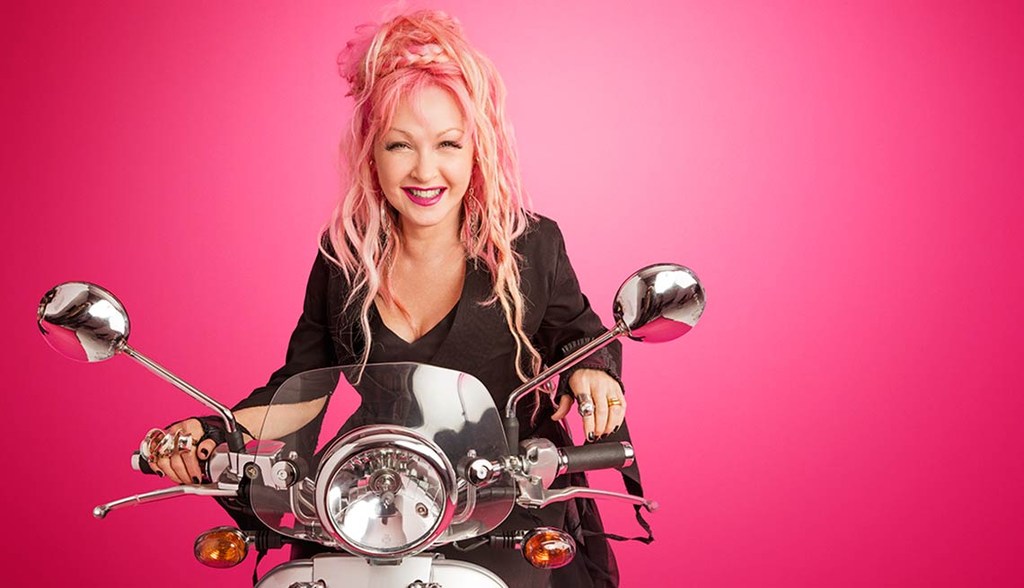 Atelier Management News Photography by Jim Wright for AARP Magazine with Cyndi Lauper