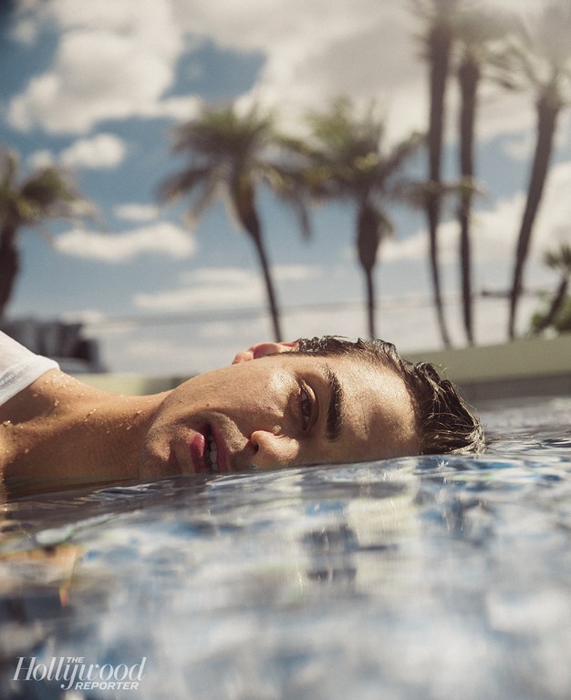 Noah Centineo for The Hollywood Reporter, photography by Austin Hargrave; grooming by Sunnie Brook