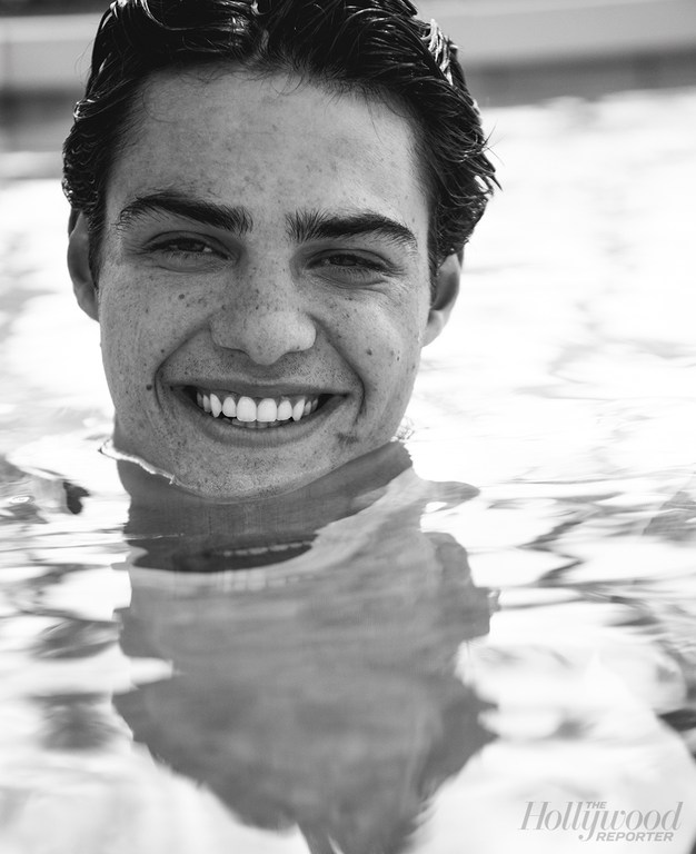 Noah Centineo for The Hollywood Reporter, photography by Austin Hargrave; grooming by Sunnie Brook